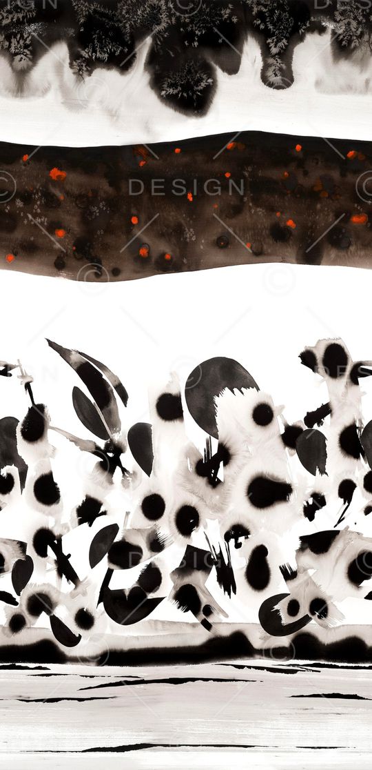 玉兰花印花华亿平台图片