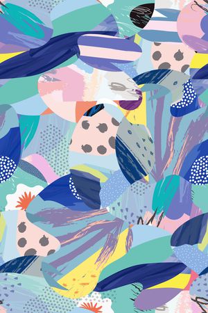 几何印花华亿平台图片