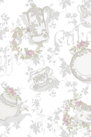 青花瓷印花华亿平台图片