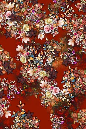 香云纱印花华亿平台图片