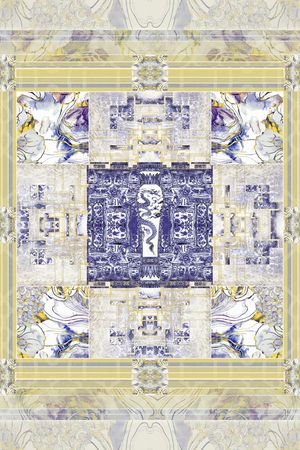 方巾印花华亿平台图片