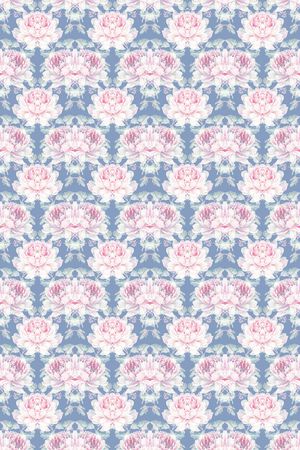 彩底花卉印花华亿平台图片