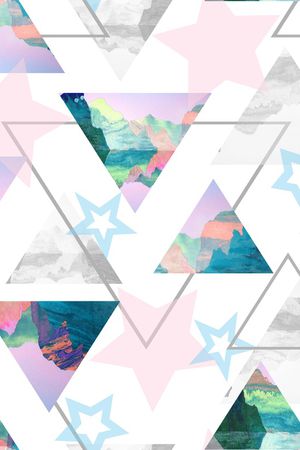 几何印花华亿平台图片