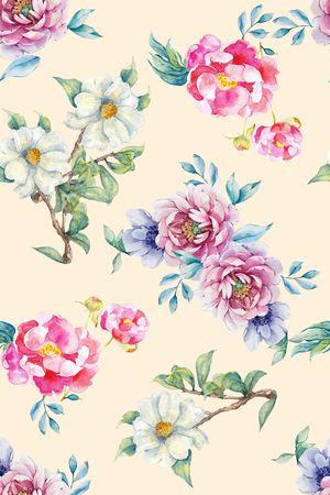 茶花印花华亿平台图片