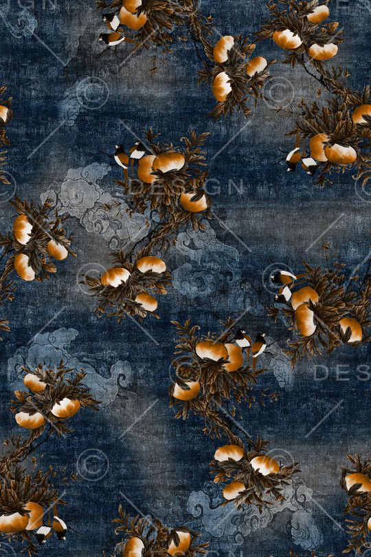 复古印花华亿平台图片