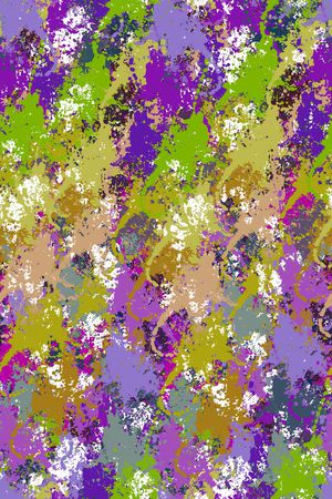 抽象男装印花华亿平台图片