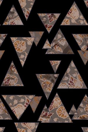 几何印花华亿平台图片