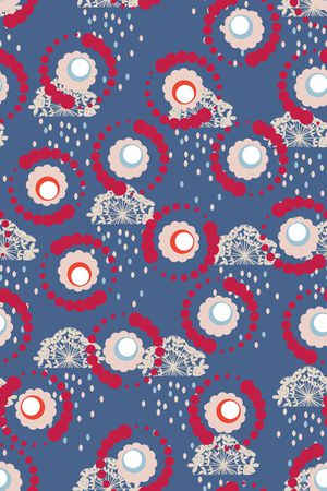 圆形印花华亿平台图片