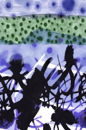 笔触印花华亿平台图片