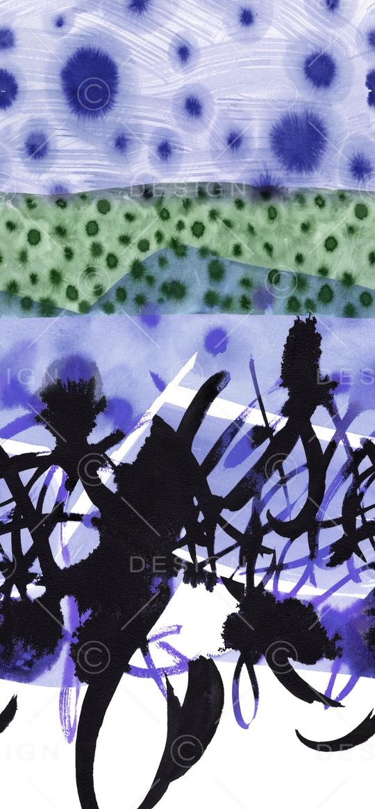 笔触印花华亿平台图片