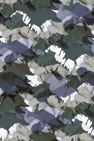 抽象男装印花华亿平台图片