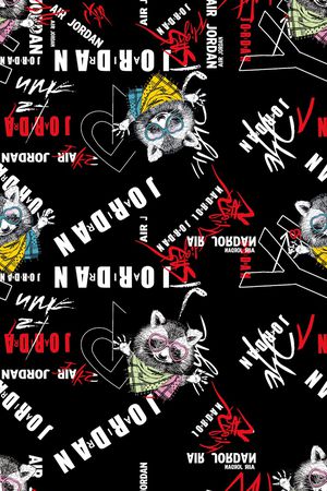 字母印花华亿平台图片