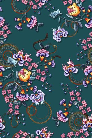 民族风印花华亿平台图片