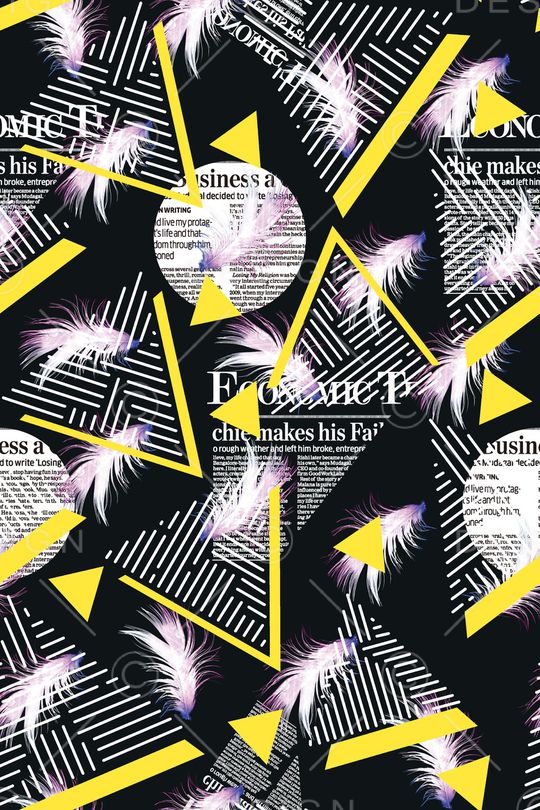 几何印花华亿平台图片