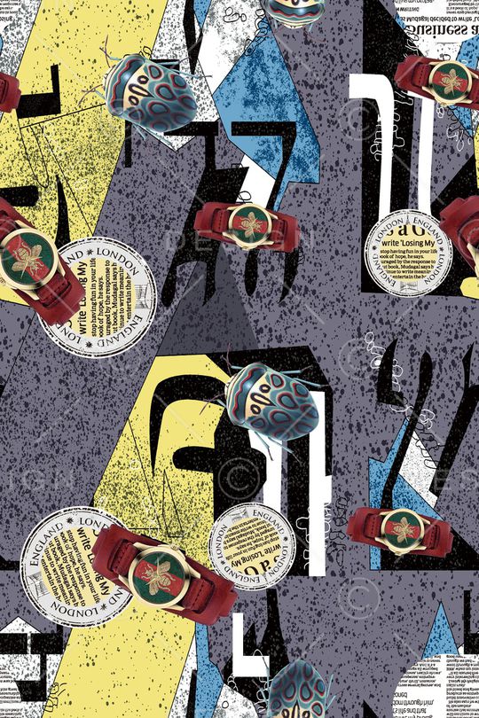 几何印花华亿平台图片