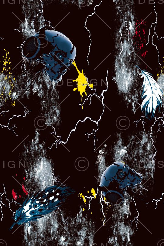 羽毛印花华亿平台图片