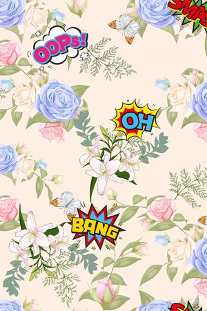 笑脸印花华亿平台图片