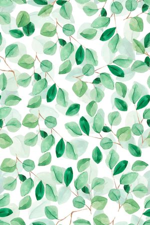 绿植树叶印花华亿平台图片