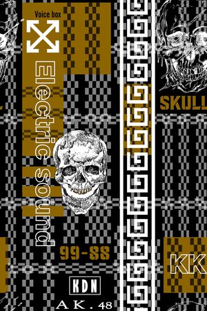 几何印花华亿平台图片