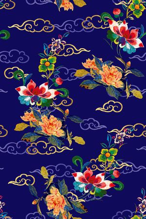 民族风印花华亿平台图片