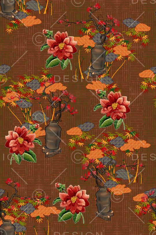 民族风印花华亿平台图片