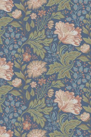 彩底花卉印花华亿平台图片