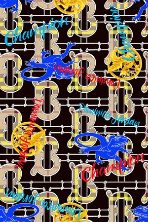 字母印花华亿平台图片