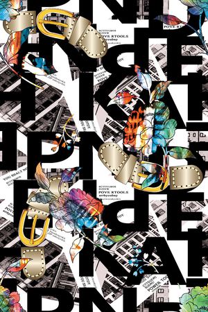 字母印花华亿平台图片