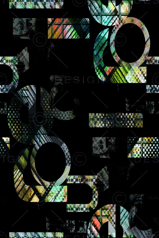 几何印花华亿平台图片