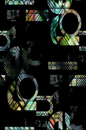 几何印花华亿平台图片