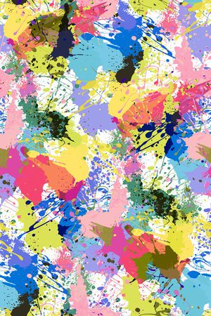 抽象男装印花华亿平台图片