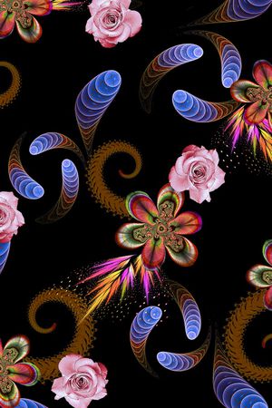 几何印花华亿平台图片