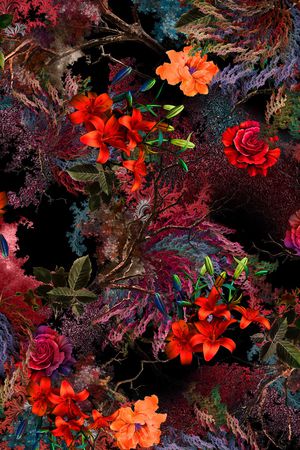 几何印花华亿平台图片