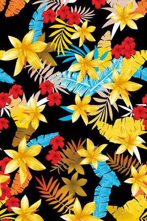 木槿花印花华亿平台图片