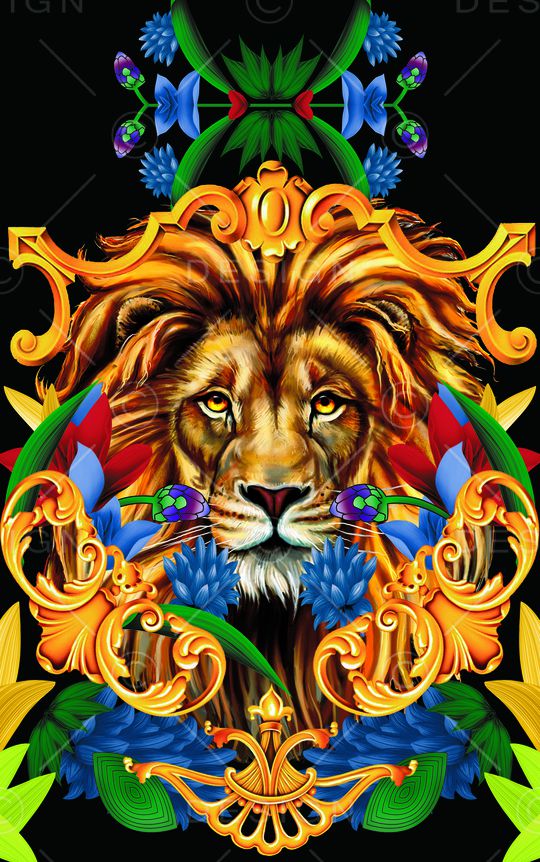 动物花卉印花华亿平台图片