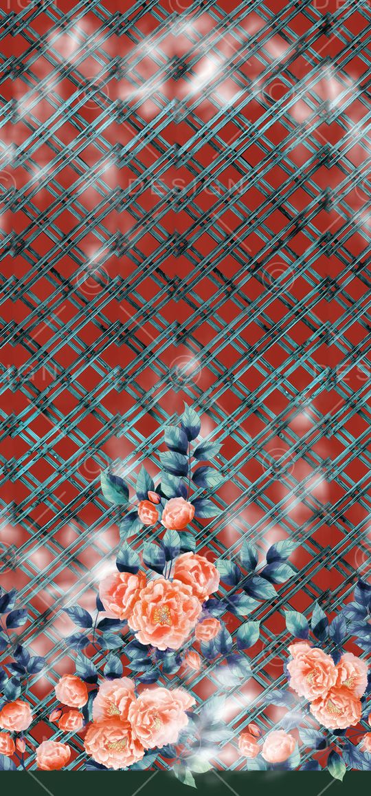 格子印花华亿平台图片