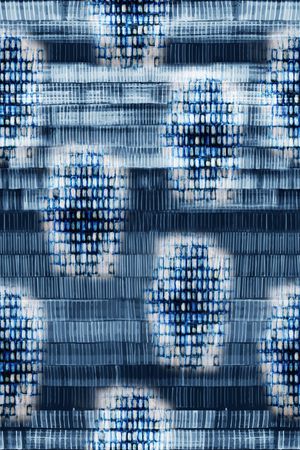 抽象男装印花华亿平台图片