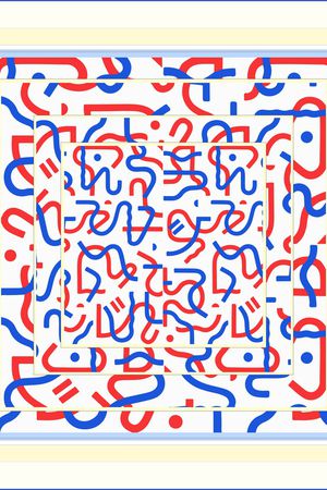 方巾印花华亿平台图片