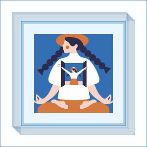 方巾印花华亿平台图片