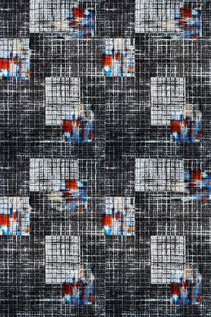 抽象男装印花华亿平台图片