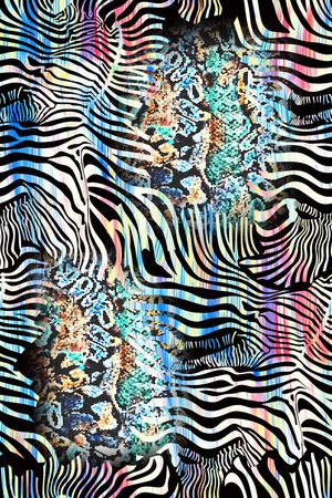 几何印花华亿平台图片