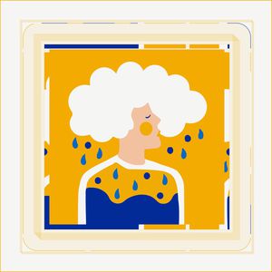 卡通人物印花华亿平台图片