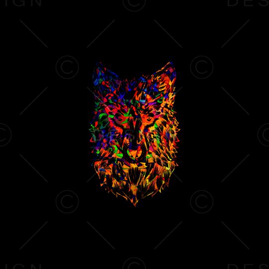 动物头印花华亿平台图片