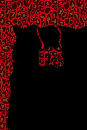 几何印花华亿平台图片