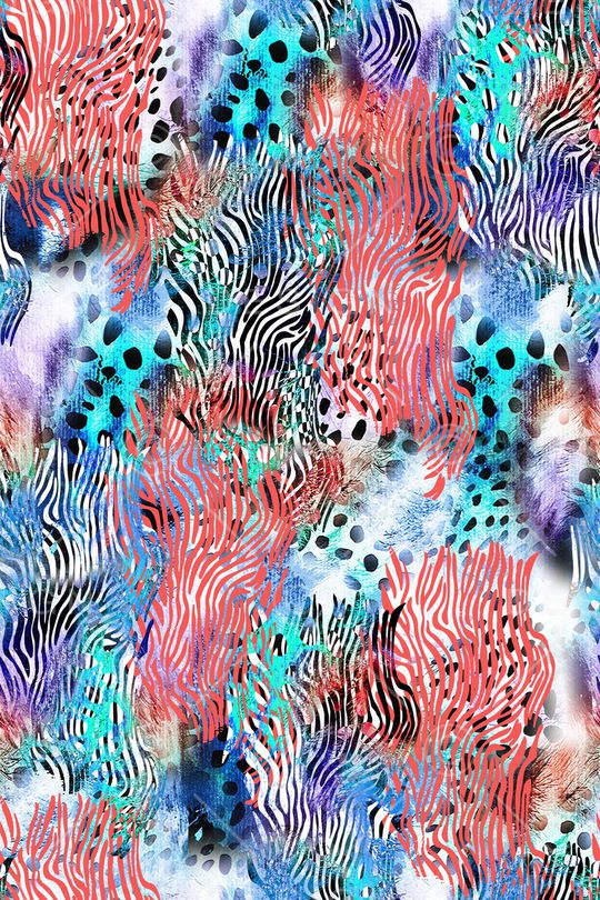 几何印花华亿平台图片