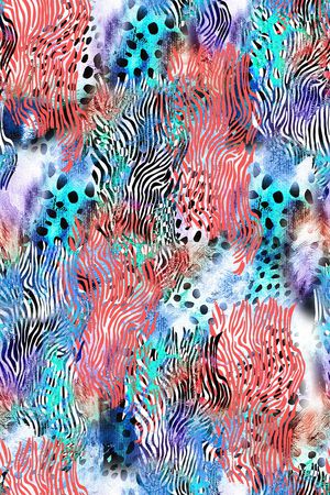 几何印花华亿平台图片