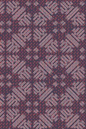 几何花卉印花华亿平台图片