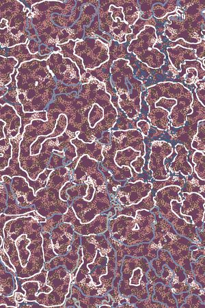 几何花卉印花华亿平台图片