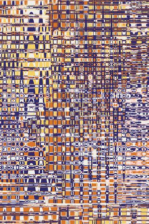 几何花卉印花华亿平台图片