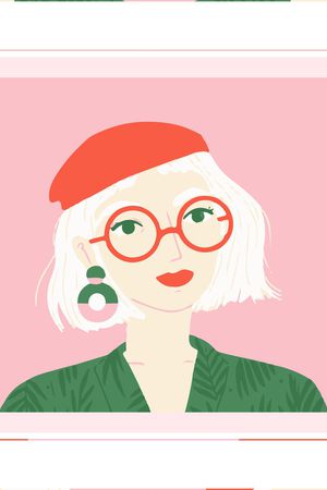 卡通人物印花华亿平台图片